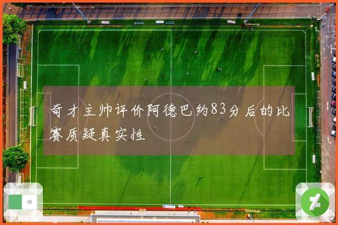 奇才主帅评价阿德巴约83分后的比赛质疑真实性